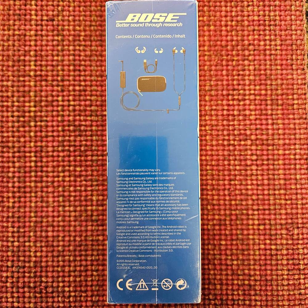 New! Bose QuietComfort 20 In-Ear Noise Cancelling Headphones Earbuds 718840-0010 - Picture 6 of 8